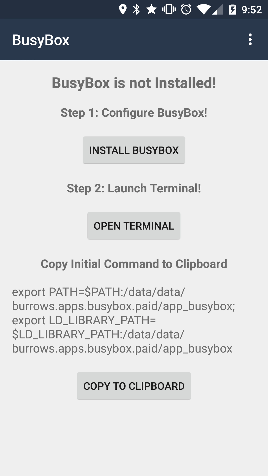 Busybox Non-Root Busybox Non-Root